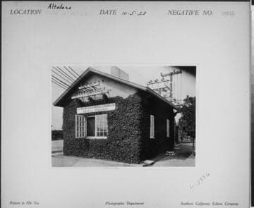 The Altadena Substation