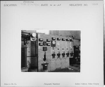 Ventura Substation - interior