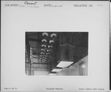 Claremont Substation - Interior