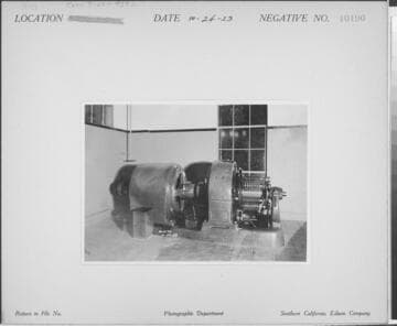 Kern River No. 3 - Powerhouse interior