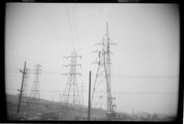 Laguna-Bell Transmission Line - Stringing towers