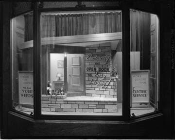 General Office display window