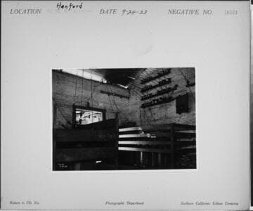 Hanford Substation - Interior