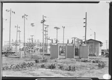 Strathmore Substation and switch frames