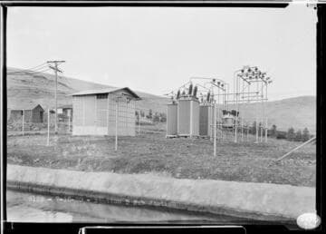 Station D Substation and frames