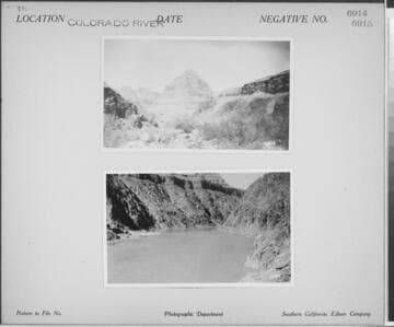 Colorado River - Canyon scenery