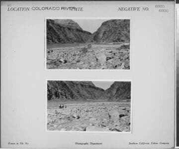 Colorado River - Canyon/River scenery