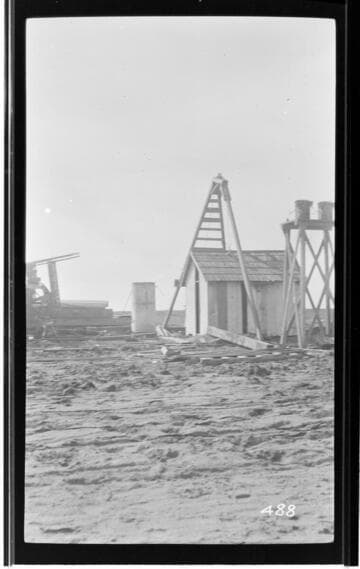 A pumping plant in Tulare County