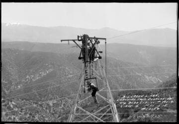 Big Creek Transmission Line insulators