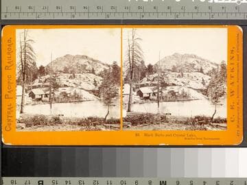 93. Black Butte and Crystal Lake, 90 miles from Sacramento