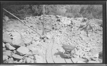 The gravel pit for Kaweah #3 Hydro Plant