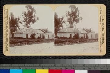 First house built on the San Pasqual Ranch