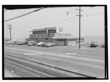 Big Rock Beach Cafe, Malibu, Calif