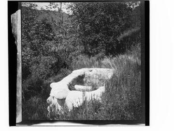 Remnant of the early water-works system on Rancho San Pasqual