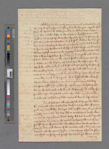 Home, Henry, Lord Kames. "The extracts Ld Kames made from my letter on ornament with his alterations"