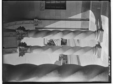 Exterior detail, First National Bank, Artesia, California