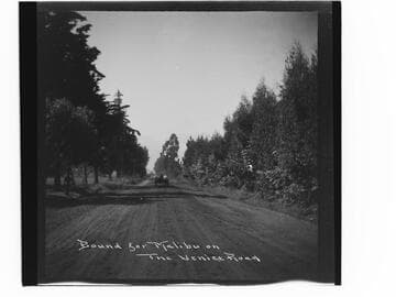 Bound for Malibu on the Venice Road