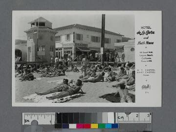 Hotel de la Costa and Bath House, 185 Board Walk, Laguna Beach, California
