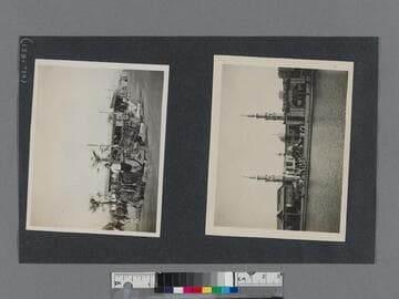 Camel rides and lagoon, Venice, California