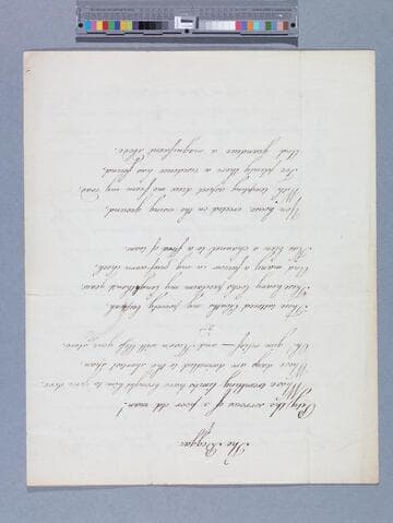 [Unknown author]. The Beggar: [a poem in 11 stanzas of 4 lines each]