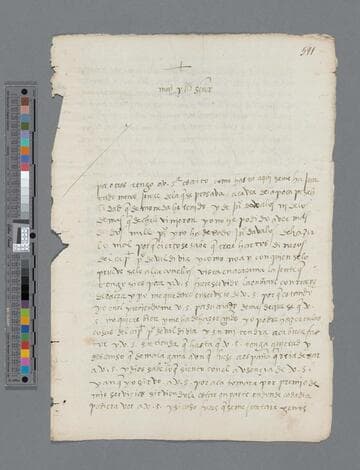 Antonio de Ulloa letter to Gonzalo Pizarro