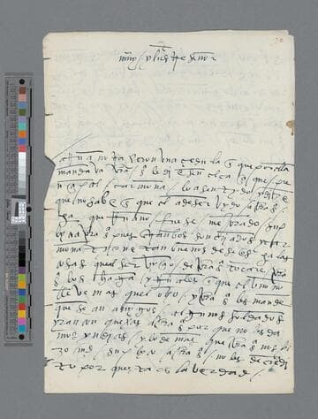 Martín de Alarcon (a) letter to Gonzalo Pizarro