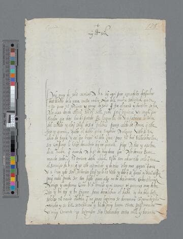 Pedro Muñoz letter to Gonzalo Pizarro