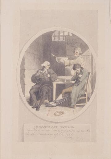 Illustration to "Jonathan Wild"