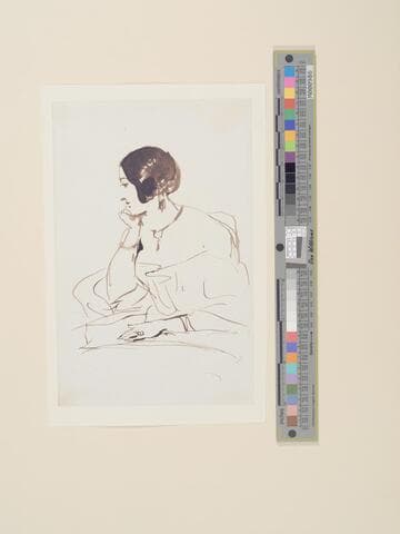 Seated Lady in Profile