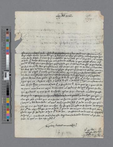 [-----] Cervera letter to Gonzalo Pizarro