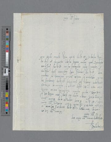 Juan de Saavedra letter to Gonzalo Pizarro