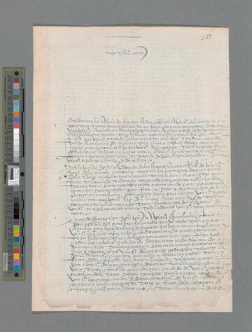 Antonio de Ulloa letter to Gonzalo Pizarro