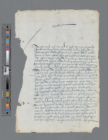 Diego de Mora letter to Gonzalo Pizarro