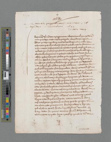 Carlos V, Emperor of Germany and King of Spain, document to Blasco Núñez Vela