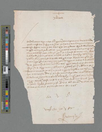 Juan de Coribe letter to Gonzalo Pizarro