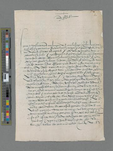 Hernando Bachicao letter to Gonzalo Pizarro