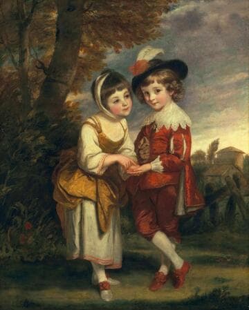 Lord Henry Spencer and Lady Charlotte Spencer, later Charlotte Nares: The Young Fortune Tellers