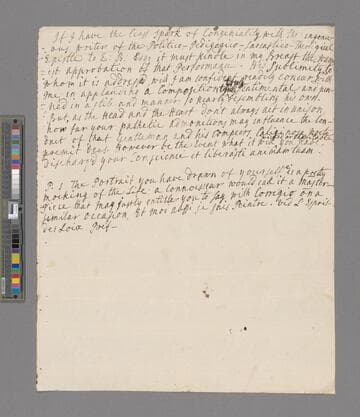 Beauchamp, Richard. Letter to Richard Shackleton