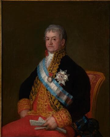 Portrait of José Antonio Caballero, Second Marqués de Caballero, Secretary of Grace and Justice