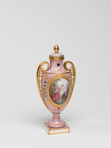 Lidded Vase