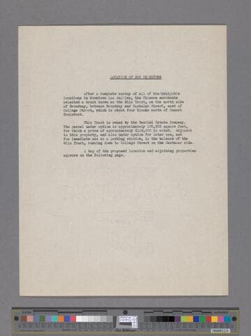 Location of New Chinatown