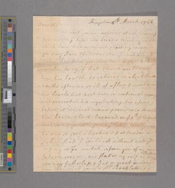 Curtin, Mary. Letter to Richard Shackleton