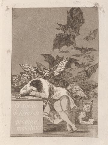 Neither more nor less (Ni mas ni menos), Plate 41 from Los Caprichos