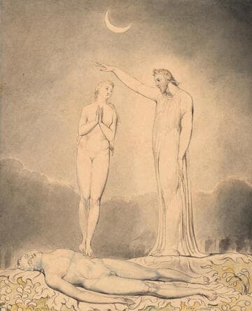 Illustration 8 to Milton's "Paradise Lost": The Creation of Eve