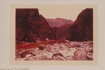 Up from Mile 235.05 at mouth of Bridge Canyon