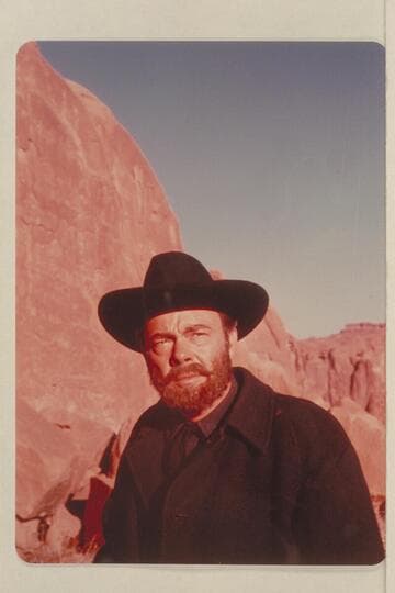 John Beal as Major Powell. Disney filming near Moab