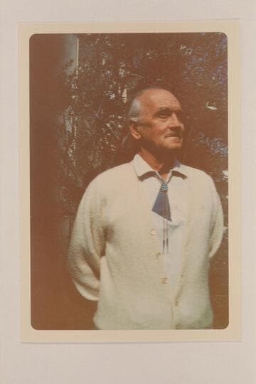 Harry Aleson on his 70th birthday. At Carlsbad