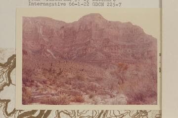 Right "cave" a bridge above Tapeats in Diamond Creek