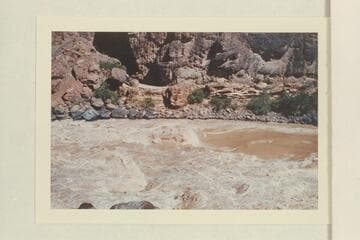 Head of Vulcan Rapid.  Approximate gauge:  36,000 cfs