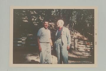 Did Denis Julien travel by land or by river???  Dan Julien on the trail of Denis given some points by Dock Marston.  Armstrong Grove.  Guerneville